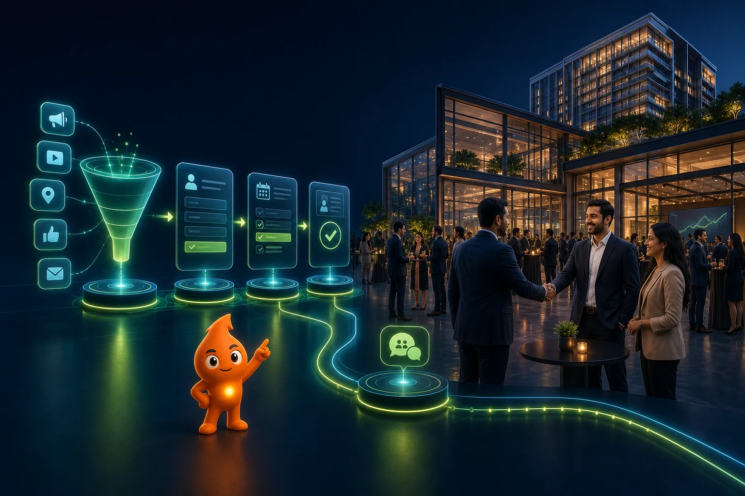Defantasia Real Estate + Business Events case study visual