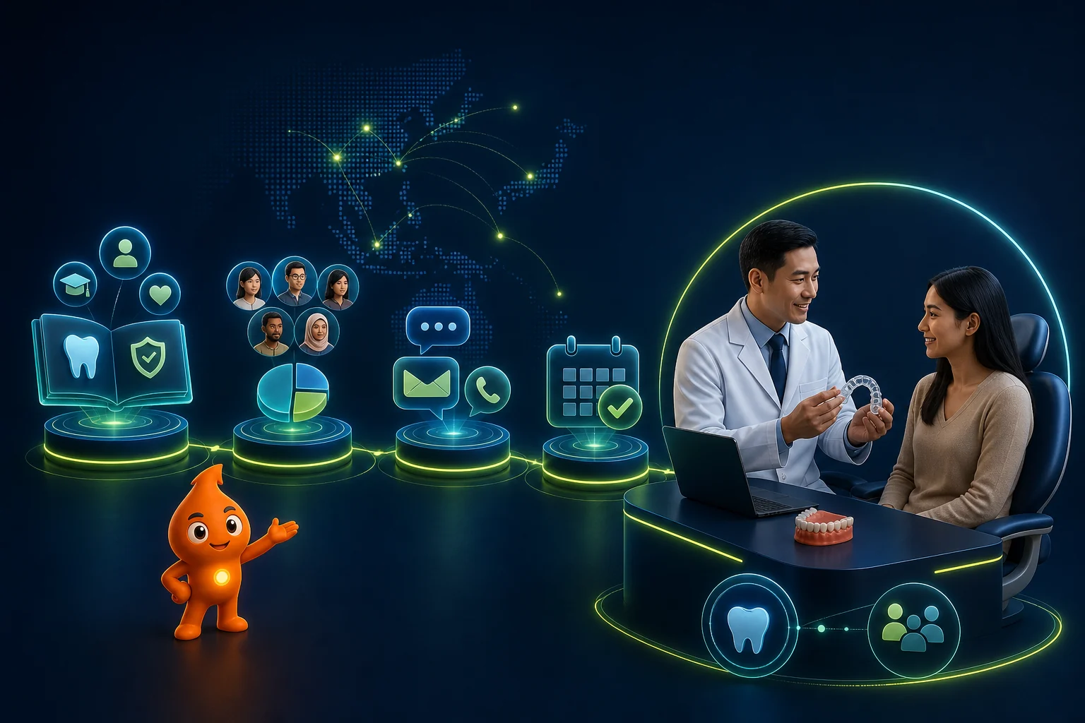 Ormco Healthcare / Dental / B2B case study visual